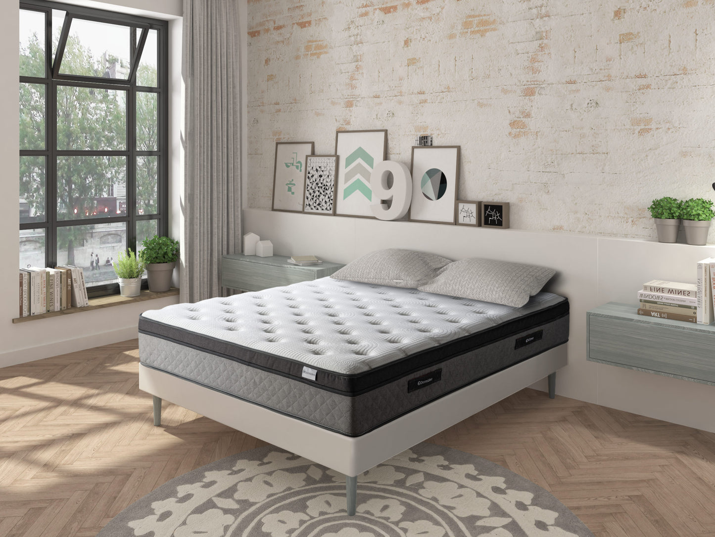 New! City Luxury Viscoelastic Foam Mattress